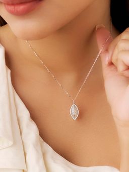 Zavya - A Fresh Start Leaf Necklace (Adjustable)