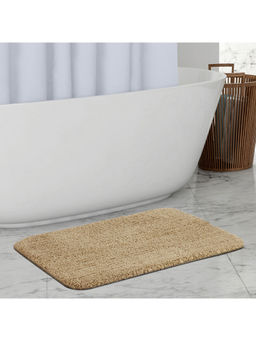 OBSESSIONS - Super Absorbent Anti-Skid Bathmat (40X60)Cm-Brown