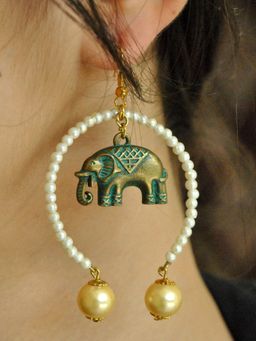 BeAbhika - Mastana Haathi Earrings