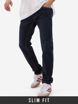 The Souled Store - Mens Navy Blue Denim Jeans