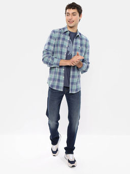 American Eagle - Men Green Slim Fit Everyday Button Up Shirt