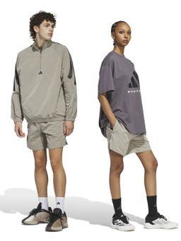 adidas Originals - Unisex Beige Adi Bb Wv Basket Ball Shorts