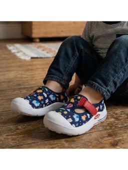 Hopits - Boys Navy Blue Sneakers