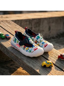 Hopits - Boys White Sneakers