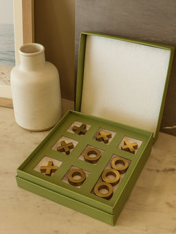 Manor House - Tic Tac Toe Marble Game In A Gift Box