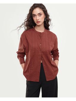 RAREISM - Solid Rust Women Top