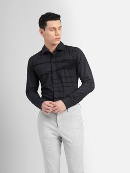 Jack & Jones - Men Printed Black Shirt