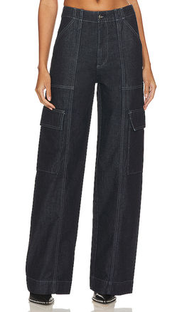 AG Jeans - X Emrata Amia Wide Leg Jean
