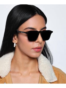 RESIST EYEWEAR - Unisex Uv Protected Black Lens Phantos Sunglasses (52)