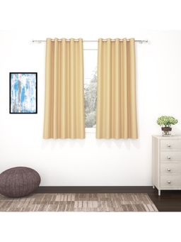 Story@Home - Blackout 300 GSM Polyester Curtain (Cream)
