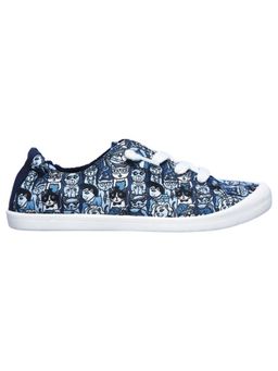 SKECHERS - Beach Bingo - Classy Cat Navy Lace Up