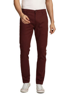 Levi's - Men's Brown Tapered Trousers