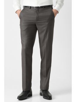 Van Heusen - Men Grey Trousers