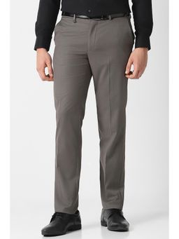 Van Heusen - Men Grey Trousers