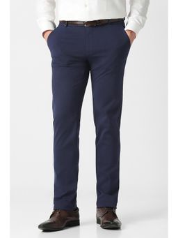 Van Heusen - Men Navy Blue Trousers
