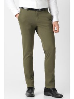 Van Heusen - Men Olive Trousers
