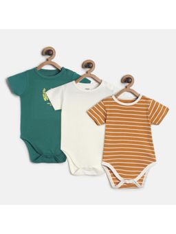 MINI KLUB - Baby Boys Multi Body Suit (Set of 3)