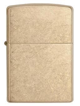 Zippo - Armor Tumbled Brass Windproof Pocket Lighter