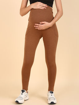Zelena - Women Ultra Stretch Maternity Leggings for Tall Height
