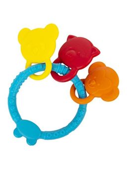 INFANTSO - Non-Toxic Food-Grade Silicone Baby Teether, BPA-Free Teething