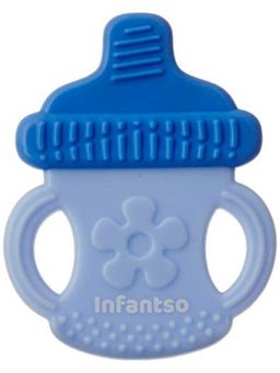 INFANTSO - Non-Toxic Food-Grade Silicone Baby Teether, BPA-Free Teething