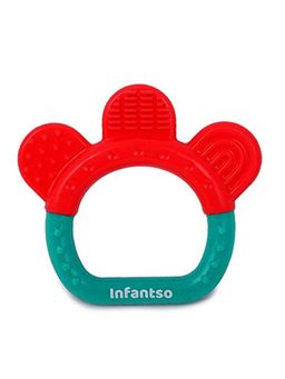 INFANTSO - Non-Toxic Food-Grade Silicone Baby Teether, BPA-Free Teething