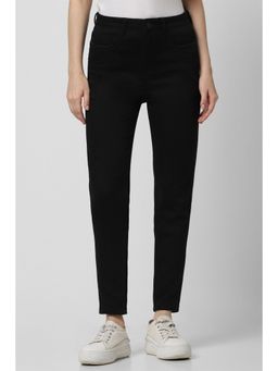 Van Heusen - Women Black Dark Wash Skinny Fit Jeans