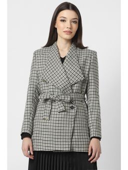 Van Heusen - Women Grey Print Casual Coat (Set of 2)
