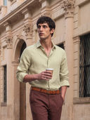 Green color option, Currently selected