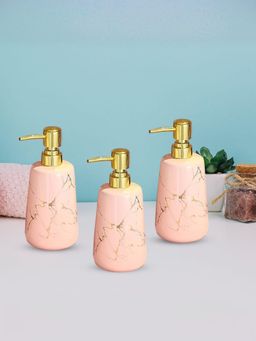 The Better Home - Pack of 3 Soap Dispenser Bottle Pink