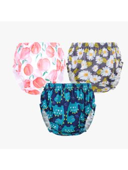Chinmay Kids - Npanty29 Baby Panty Boys and Girls Reusable Waterproof Printed Panty (Pack of 3)