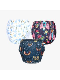 Chinmay Kids - Npanty34 Baby Panty Boys and Girls Reusable Waterproof Printed Panty (Pack of 3)