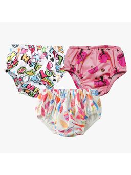 Chinmay Kids - Npanty63 Baby Panty Boys and Girls Reusable Waterproof Printed Panty (Pack of 3)