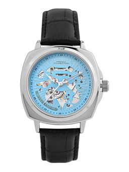 French Connection - Blue Leather Round Watch FCA03-8 (Medium)