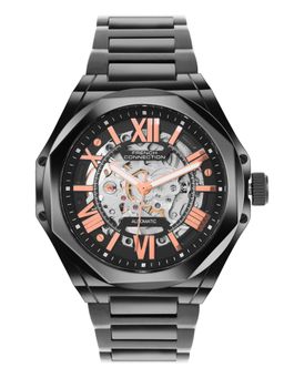 French Connection - Black Stainless Steel Round Watch FCA17BM (Medium)