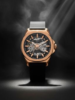 French Connection - Black Silicon Round Watch FCA23RBL (Medium)