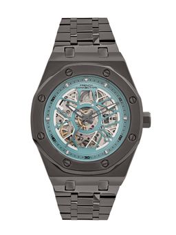 French Connection - Blue Stainless Steel Hexagon Watch FCA28GNM (Medium)