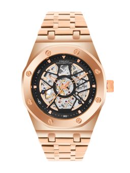 French Connection - Black Stainless Steel Round Watch FCA28RGM (Medium)