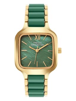French Connection - Green Stainless Steel Square Watch FCB16NGM (Medium)