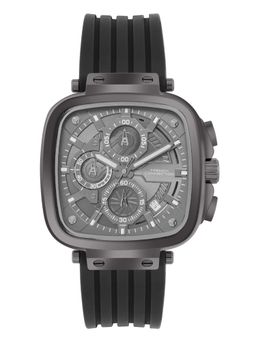 French Connection - Grey Silicone Square Watch FCH004GNL (Medium)