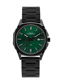 French Connection - Green Stainless Steel Round Watch FCH01NBM (Medium)