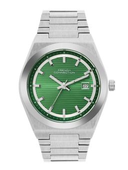 French Connection - Green Stainless Steel Round Watch FCH22NSM (Medium)
