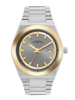 French Connection - Grey Stainless Steel Round Watch FCH22TM (Medium)
