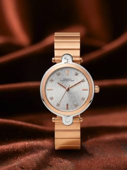 French Connection - Silver Stainless Steel Round Watch FCH25RGM (Medium)