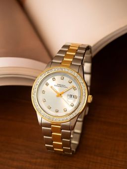 French Connection - Silver Stainless Steel Round Watch FCH26TM (Medium)