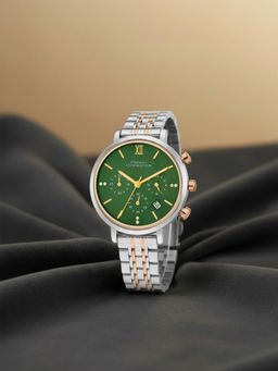 French Connection - Green Stainless Steel Round Watch FCN0127TM (Medium)