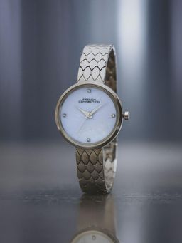 French Connection - Blue Stainless Steel Round Watch FCN0158USM (Medium)