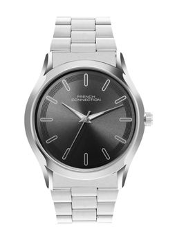 French Connection - Black Stainless Steel Round Watch FCN0167BSM (Medium)