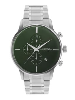 French Connection - Green Stainless Steel Round Watch FCO5NSM (Medium)