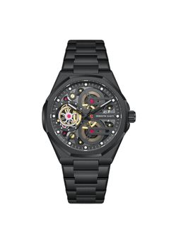 Kenneth Scott - Black Stainless Steel Round Watch K26012-BBBB (Medium)